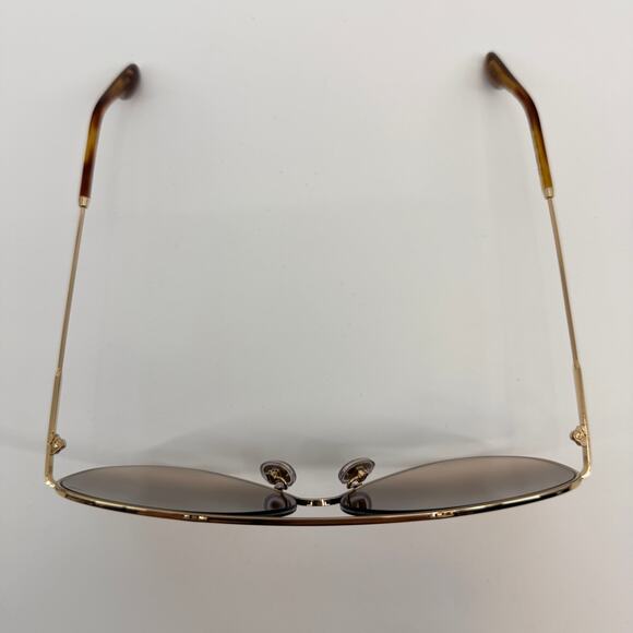 Victoria Beckham VB133S 703 Gold Brown Gradient Oversize Made in Italy 61-12-140 main image 6